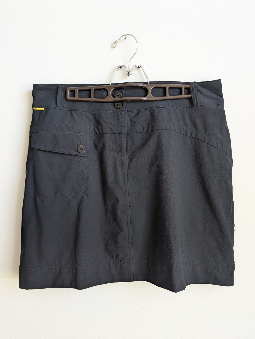 Lole UPF 50+ Black Technical Skirt Skort With Inner Shorts Athletic Quick Dry 10